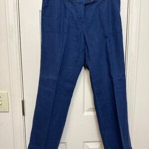 Womens Vineyard Vines Linen Pants Size 8